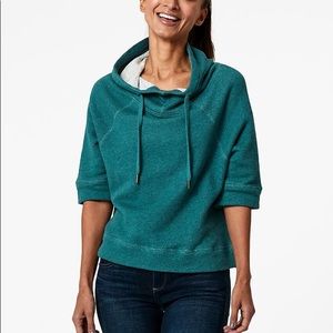 Pact Short Sleeve Hooded Sweatshirt